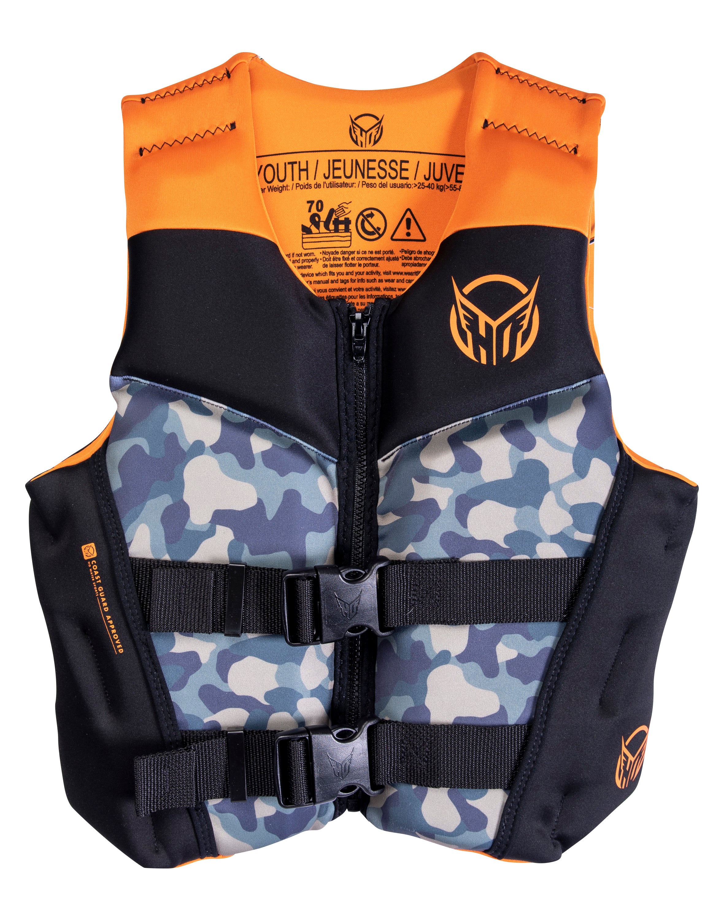 Boys' Coast Guard Approved Pursuit Life Jacket HO Sports