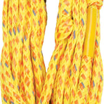 60 ft 4-Rider Safety Tube Rope with bright yellow and orange braided design.