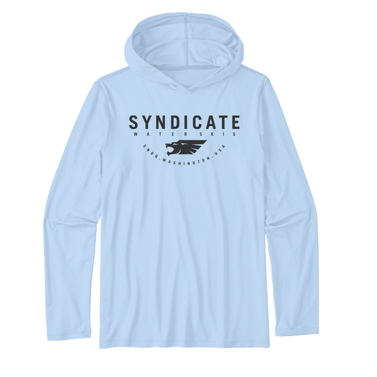 Syndicate Sun Shield Hoodie - Sky Blue