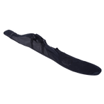 Angled view of the Universal Slalom Bag - Black, showing its sleek, padded design for ski storage and transport.