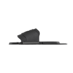 Opposite side view of Rear Toe Plate highlighting the curved toe strap and textured footbed.