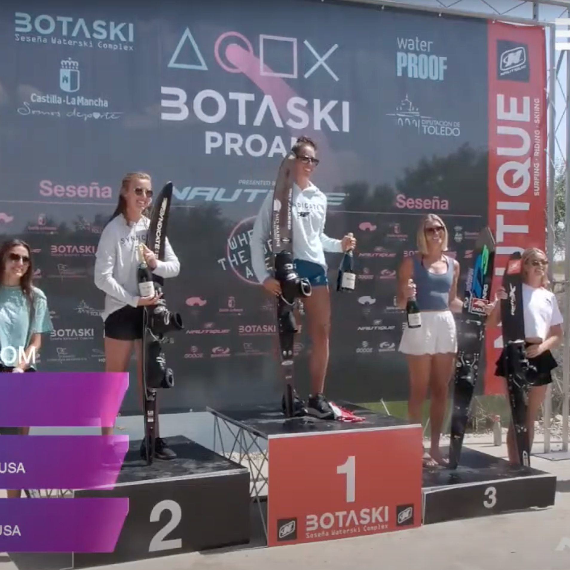 Jaimee Wins in Spain, Allie grabs 2nd Place!