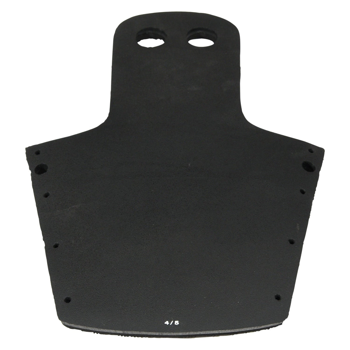 Top view of Animal Ski Boot Front Toe Rubber in black with mounting holes along the edges.
