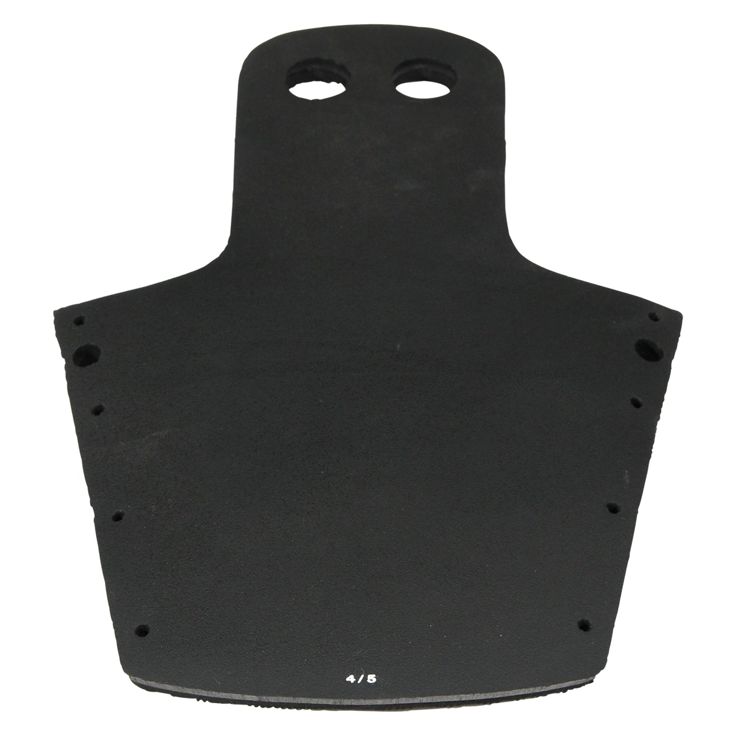 Top view of Animal Ski Boot Front Toe Rubber in black with mounting holes along the edges.