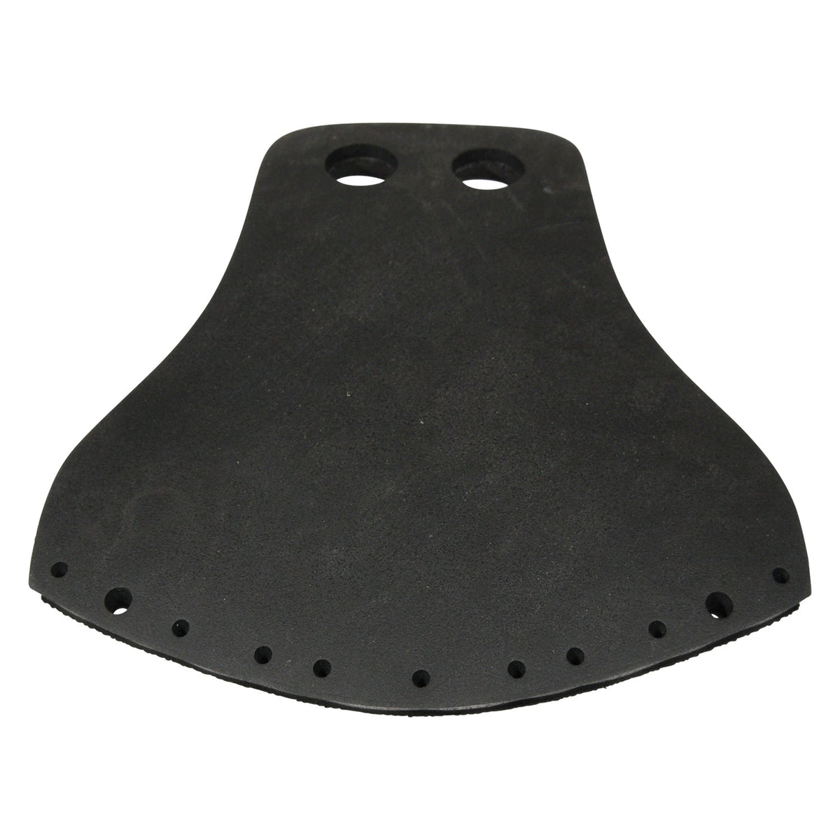 Top view of Animal Ski Boot Front Heel Rubber OSFA in black with mounting holes along the edges.