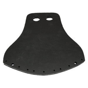 Top view of Animal Ski Boot Rear Heel Rubber in black with mounting holes along the edges.