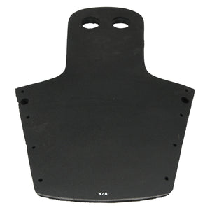 Top view of the Animal Ski Boot Front Toe Rubber with mounting holes along the edge.