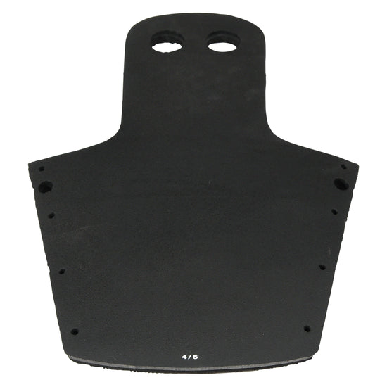 Top view of the Animal Ski Boot Front Toe Rubber with mounting holes along the edge.