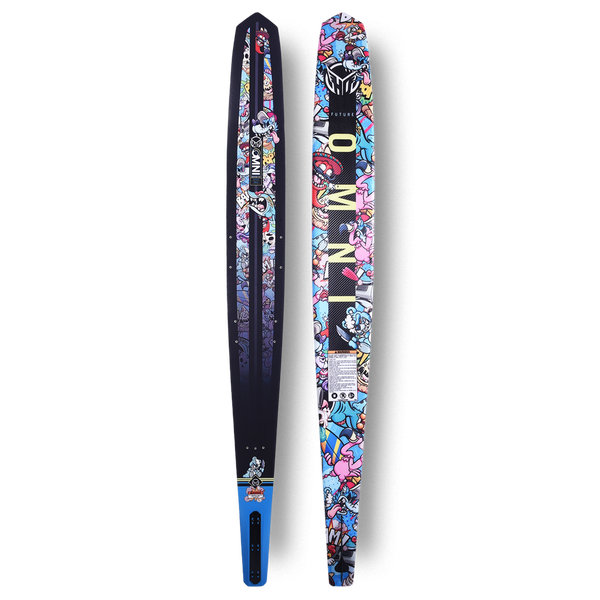 150 Ünique Skis オーストリアで手作り ユニーク スノーボード Future OMNI Waterski | HO Skis 2025 | Kids Slalom Ski