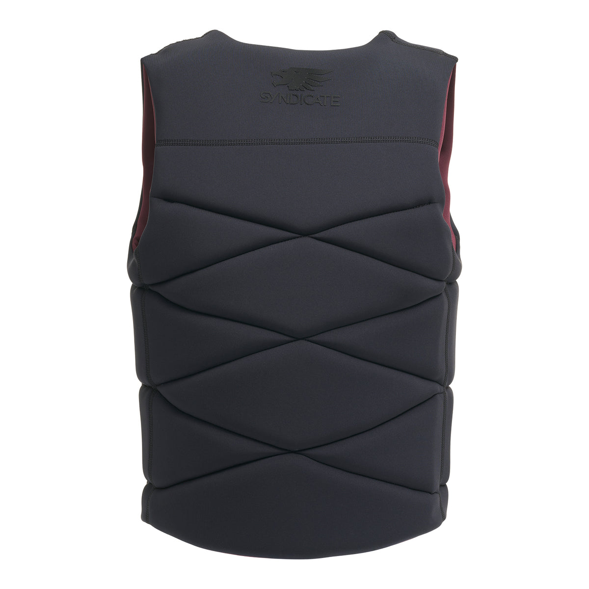 Back view of Women's Syndicate Zero Vest showing quilted panel design.