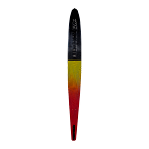 Top view of Syndicate Works 01, featuring a black top with a gradient yellow-to-red design.