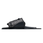 Opposite side view of Stance ATOP Adjustable Rear Toe Plate in black and gray with logo detail.