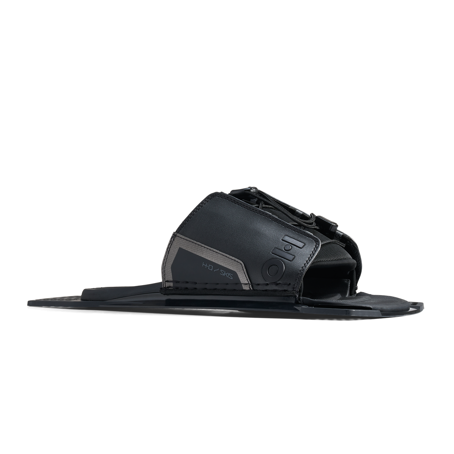 Opposite side view of Stance UltraLite Adjustable Rear Toe Plate showing angled strap.
