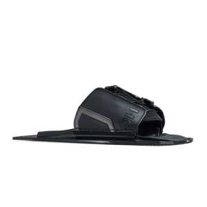 Opposite side view of Stance UltraLite Adjustable Rear Toe Plate showing angled strap.