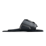 Side profile of Stance UltraLite Adjustable Rear Toe Plate in sleek black and gray.