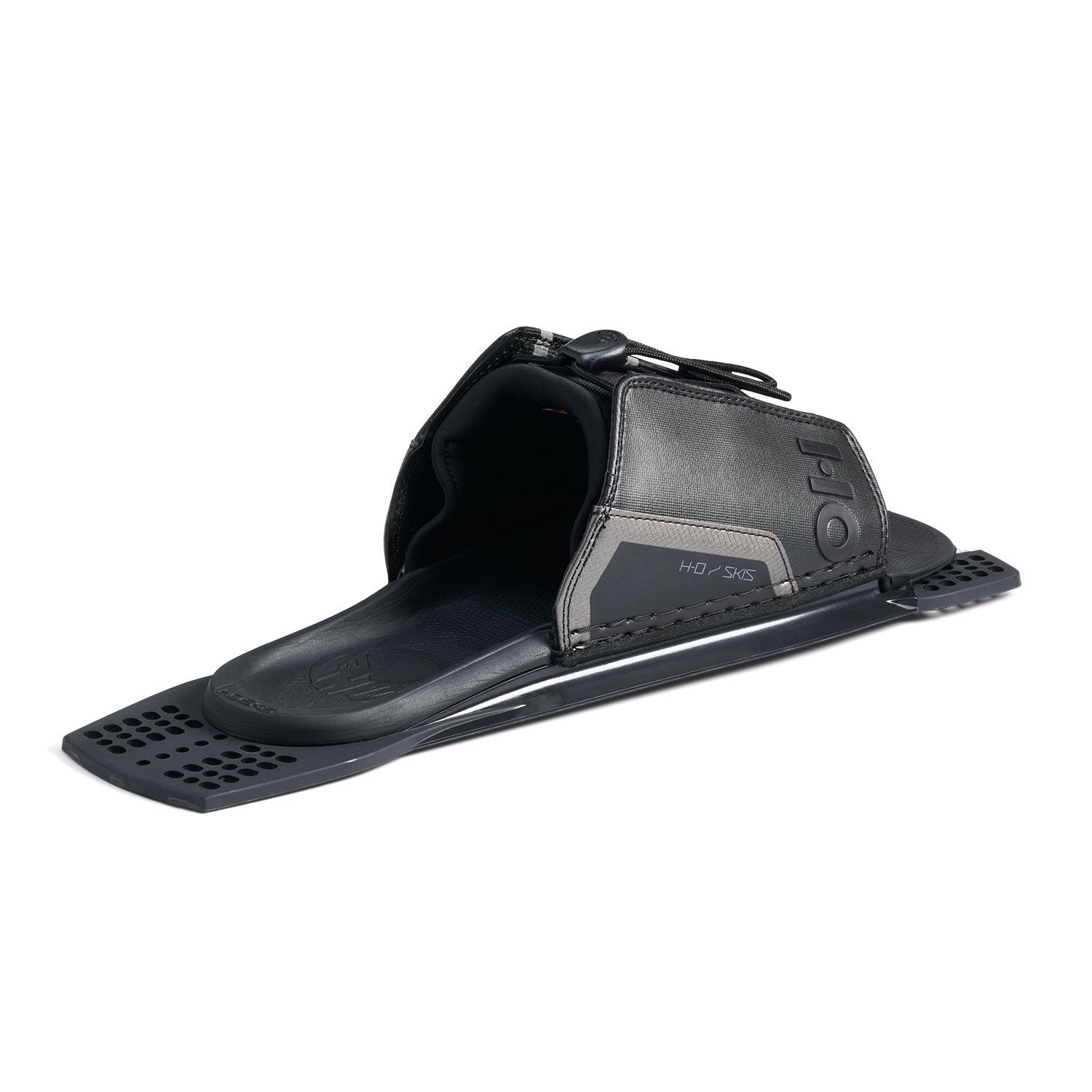 Angled rear view of Stance UltraLite Adjustable Rear Toe Plate with open heel.