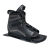 Angled view of Stance UltraLite Front Boot in black with lace-up design and reinforced panels.