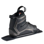 Angled rear view of Stance UltraLite Rear Boot in black with pull loop and padded cuff.
