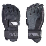 Front and back view of the 41 Tail Inside Out in black and gray with Syndicate logo on straps.