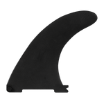 Black Leverlock Kayak Fin with a curved shape and a locking mechanism at the base.