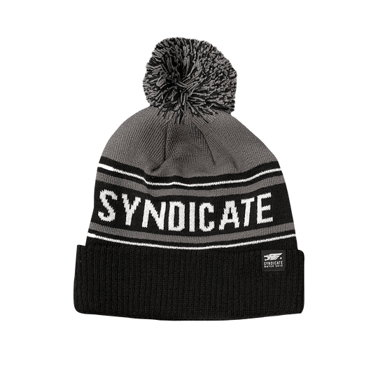 Syndicate Pom Pom Beanie - Black