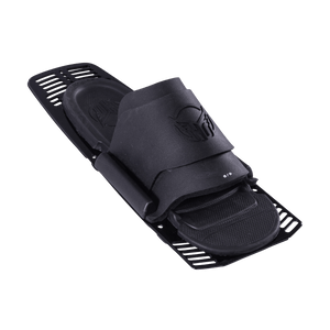 Angled view of Rear Toe Plate in black showcasing its ergonomic design, durable materials, and secure fit.