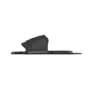 Opposite side view of Rear Toe Plate highlighting the curved toe strap and textured footbed.