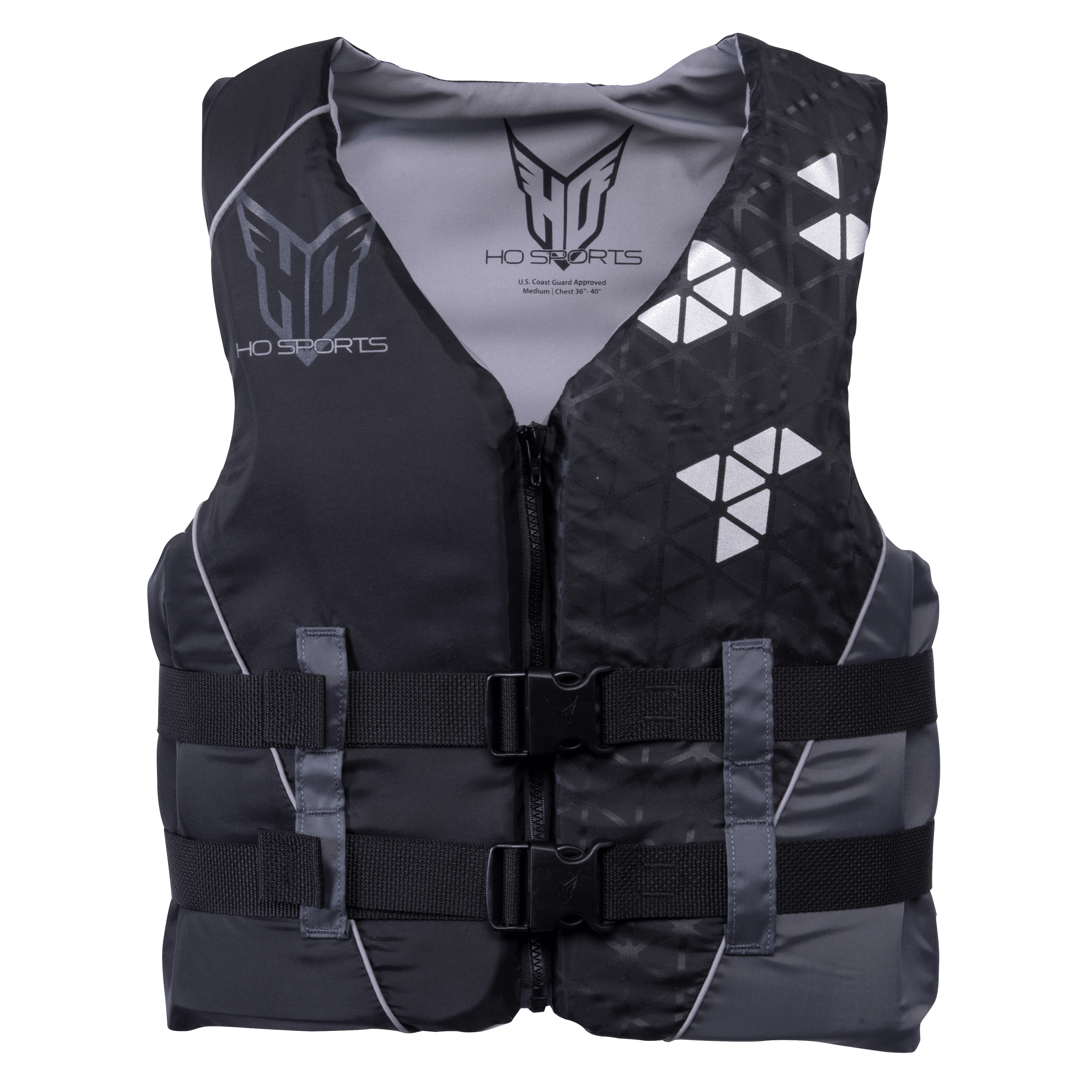 Men s Infinite Black Life Jacket HO Skis 2024 Coast Guard Approved