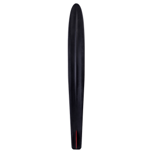 Base view of a Blast Combos ski, displaying the black underside with a centered fin.